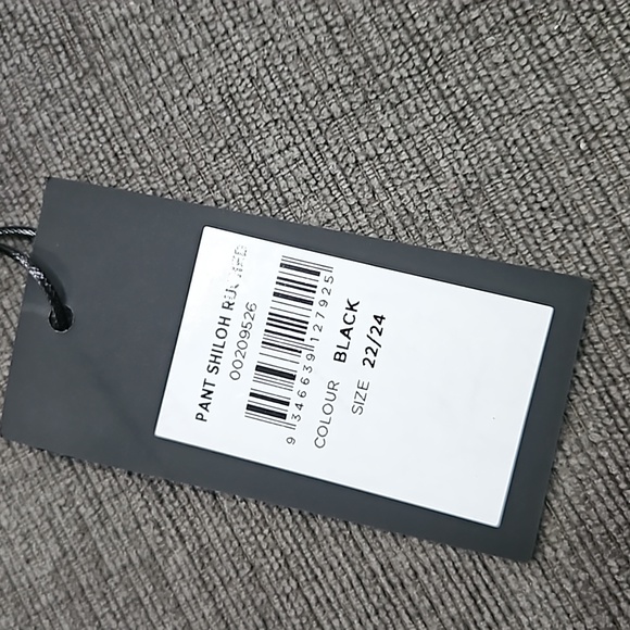 NWT Arna York light weight Shiloh black pants 22/24 #b644 - Picture 4 of 9